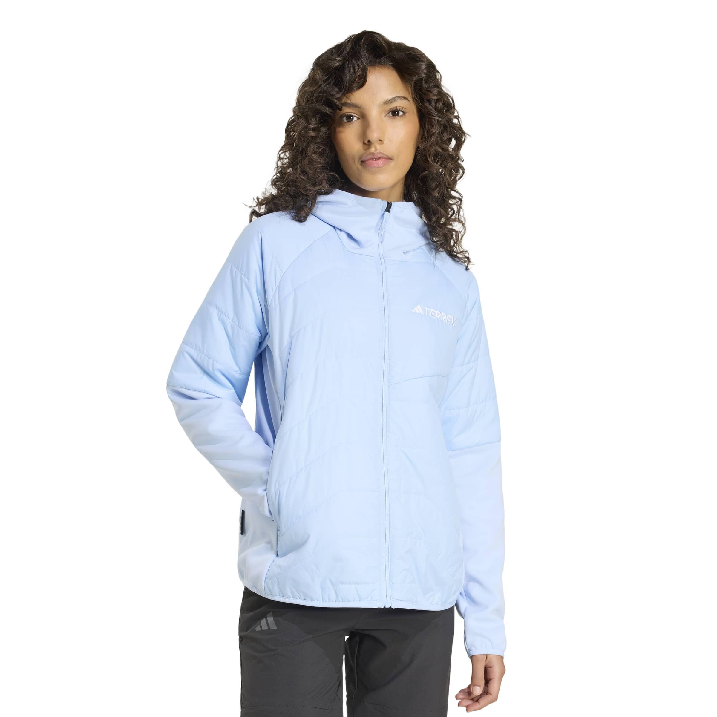 adidas Women's Terrex Multi CLIMAWARM isolierende Hybrid-Kapuzenjacke