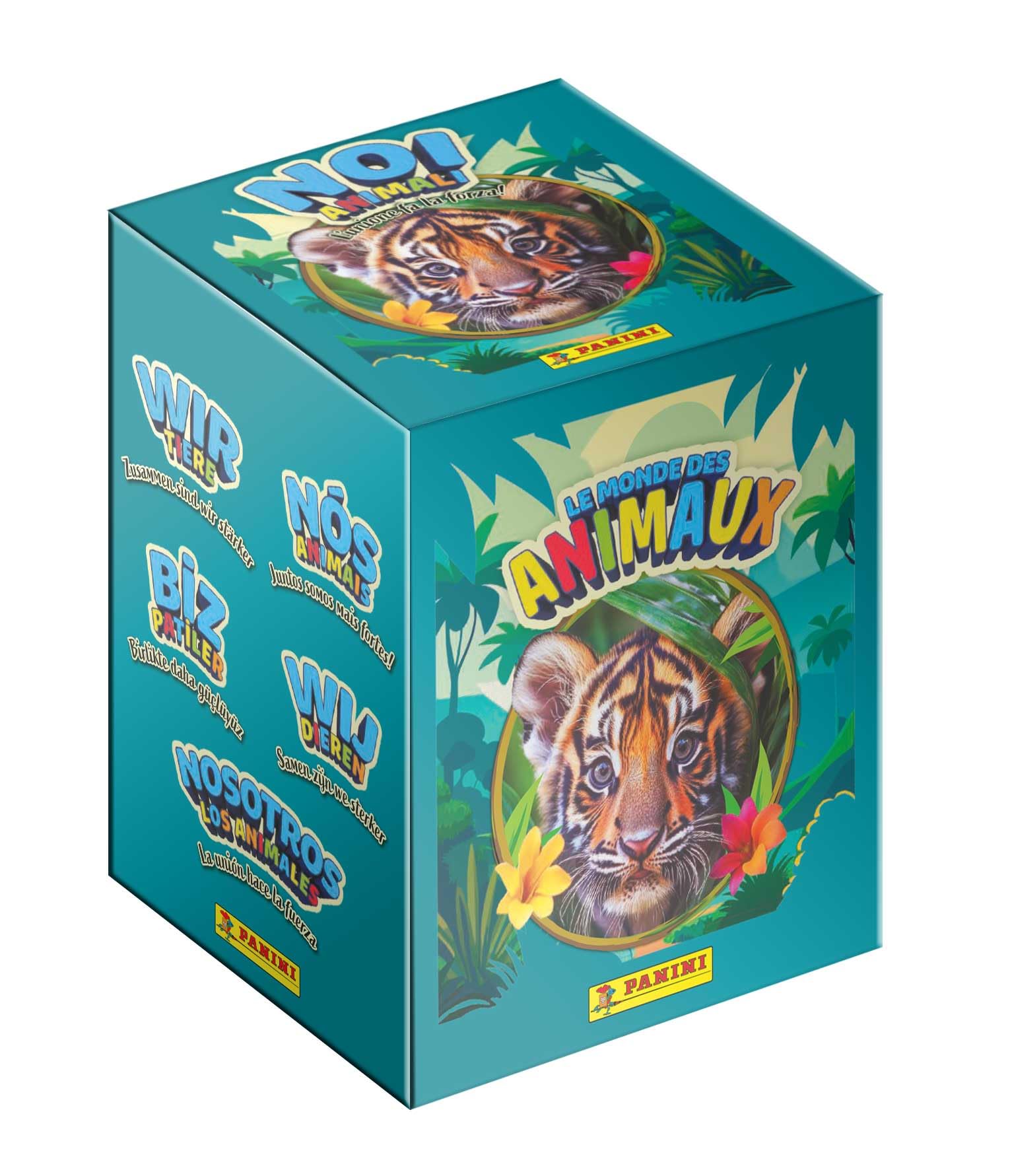 Panini Le Monde des Animaux Boite de 36 Pochettes - 1