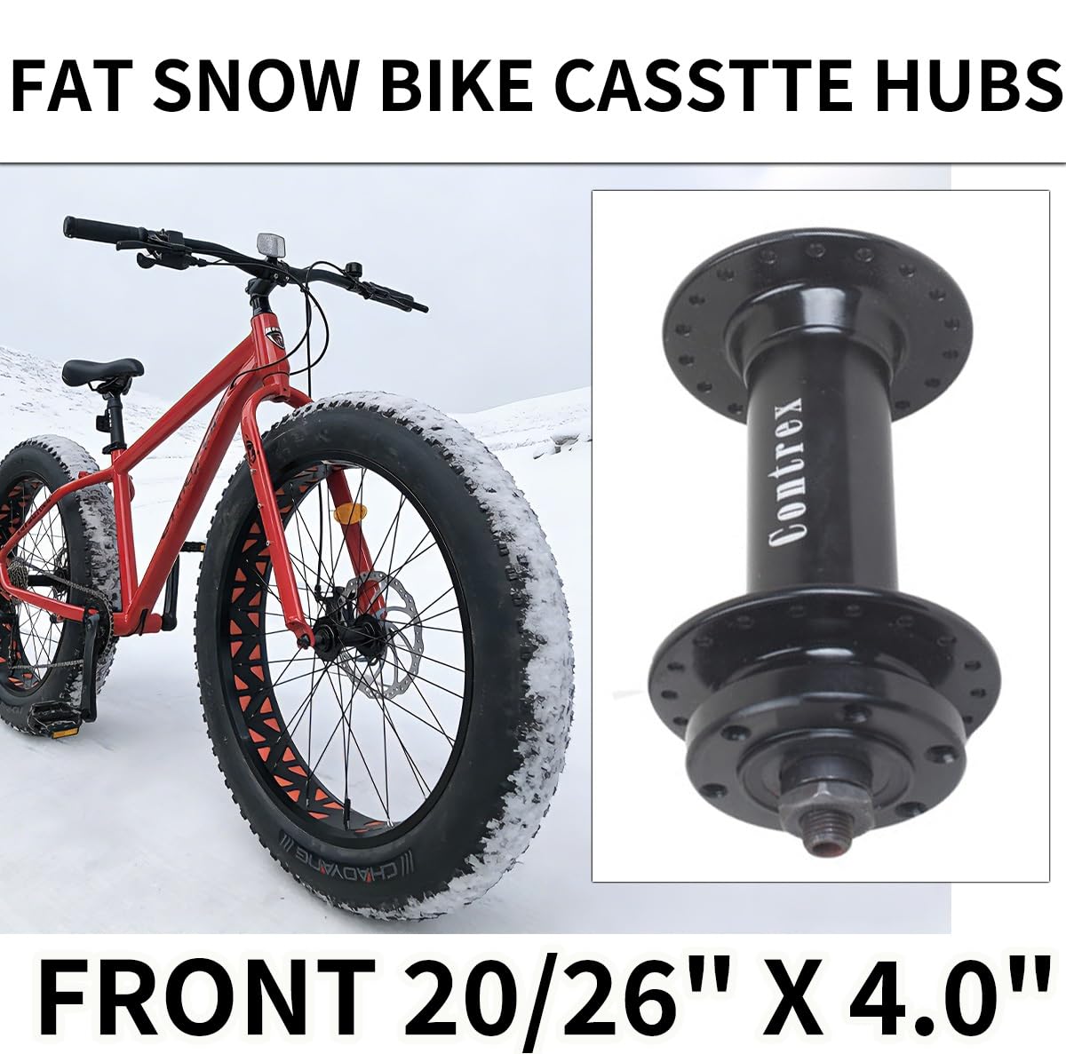 ファットバイク Amazon.co.jp: ZCXBHD 26インチ 20インチ 超ワイドファットバイクハブ