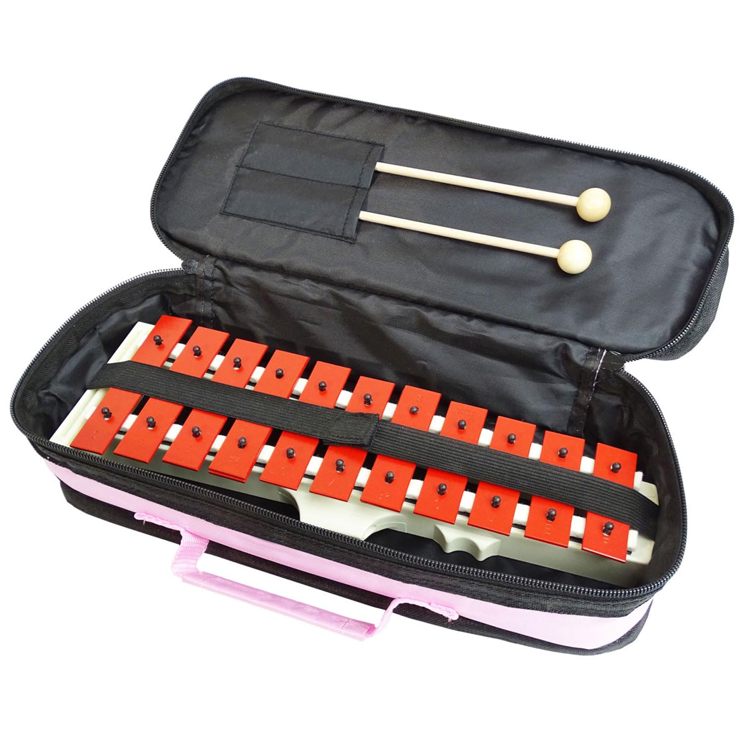 Sonor SG Glockenspiel soprn dla dzieci + keepdrum torba różowa
