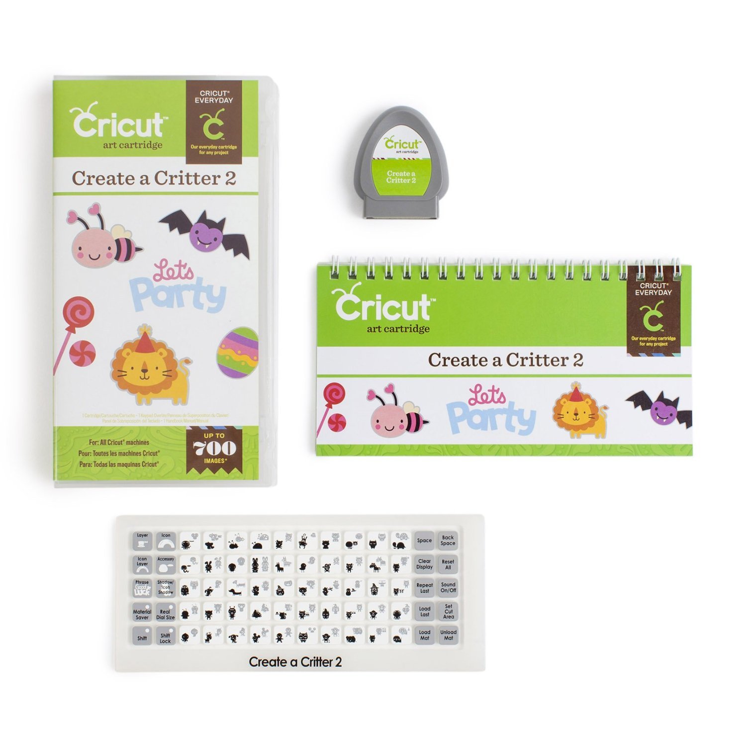 Amazon.co.jp: Cricut Everyday Cartridge, Create a Critter 2 [並行