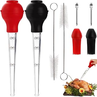 2 Pack Turkey Baster for Cooking & Basting