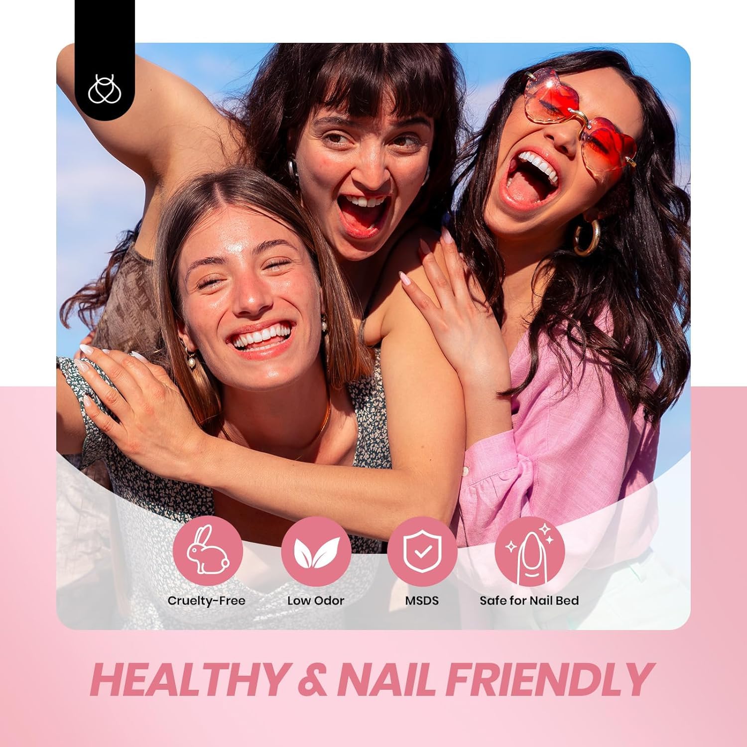 Beetles - Juego de esmaltes de uñas de gel nude, 6 colores nude, rosa, marrón, neutro, kit de esmalte de gel de gelatina neutra, efecto translúcido, secado con rayos UV, colección de rosas borrachas 6