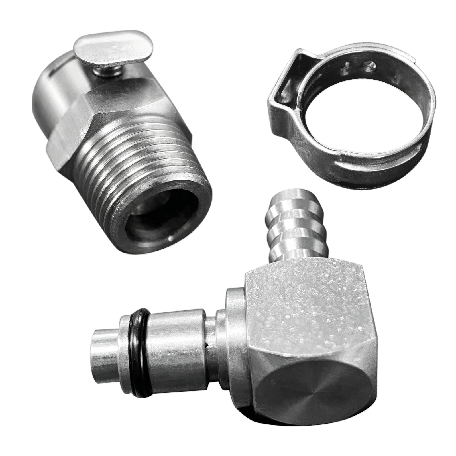 3PCS Reparatursatz Kraftstoffpumpe Schnellkupplung für R1200GS | Edelstahl Kraftstoffpumpe Schnellkupplung Messing für R1200GS, R1200R, R1200RT, K1200R, K1200S, K1200GT