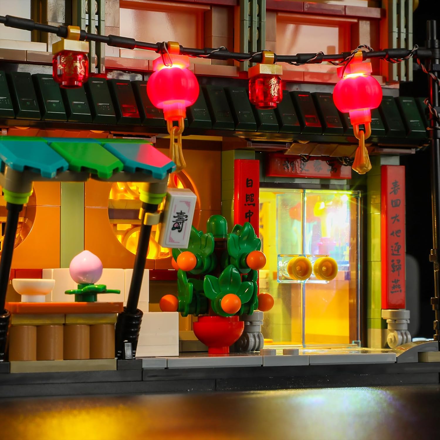 BRIKSMAX Led Lighting Kit for Lego-80113 Family Reunion Celebration - Compatible with Lego Spring Festival Building Set- Not Include Lego Set