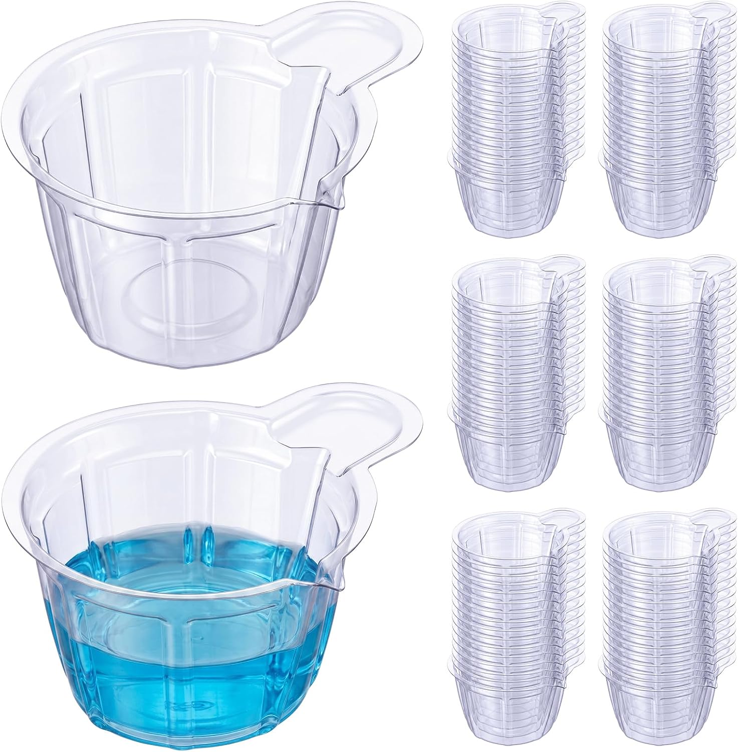 1000 Pcs 40ml Plastic Resin Mixing Cups for Epoxy Paint Art