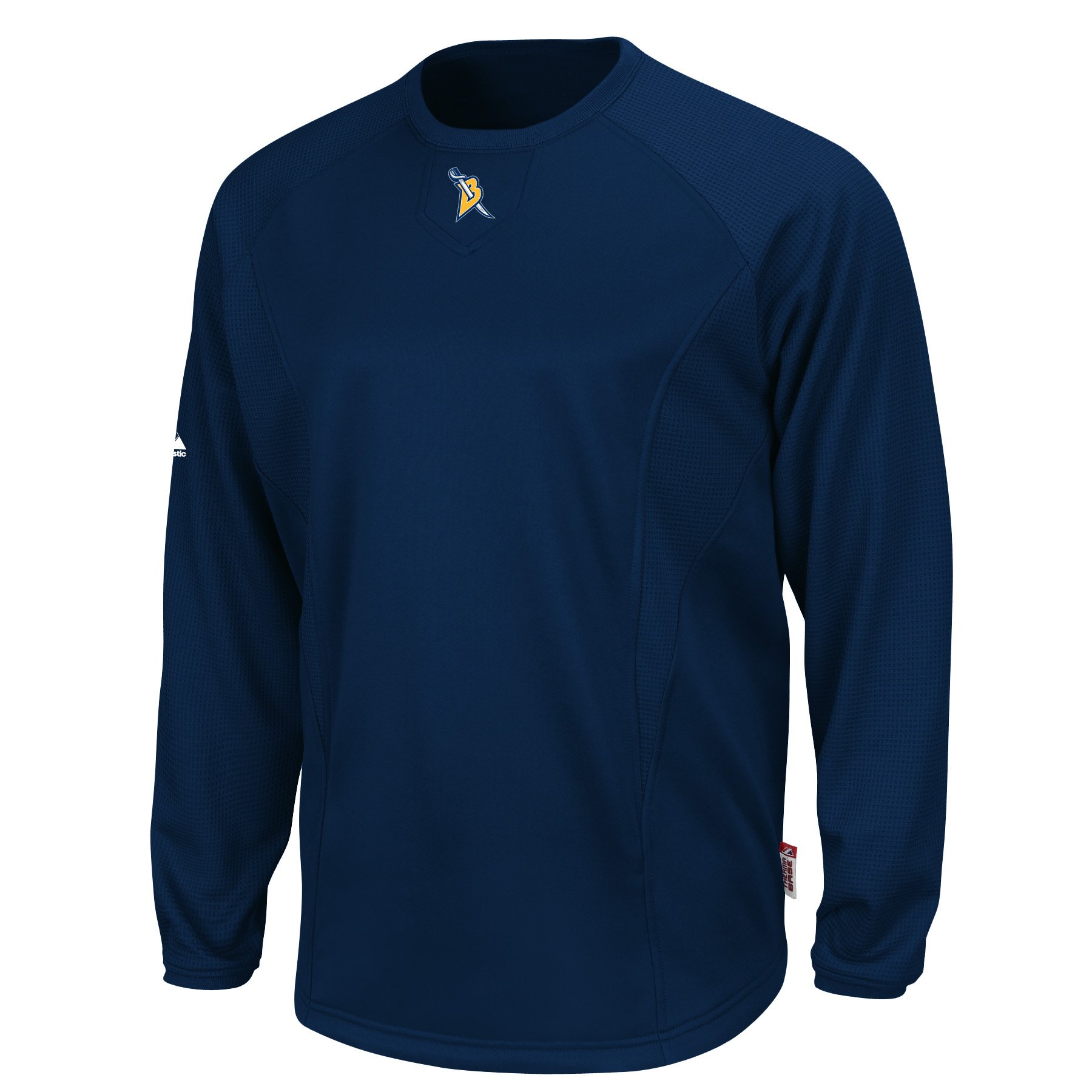 NHL Buffalo Sabres Long Sleeve Crew Neck Tech Fleece Pullover Men's