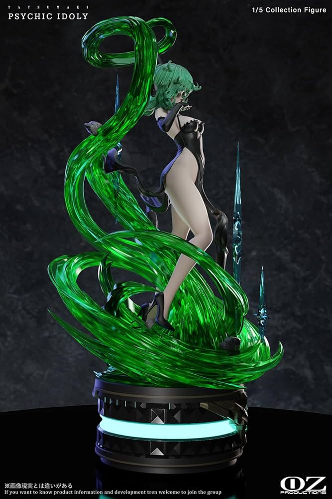 戦慄のタツマキ ガレージキットスタチュー 1/5スケール フィギュア 正規品 Amazon | 戦慄のタツマキ せんりつのたつまき フィギュア 1/5