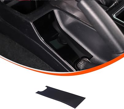 Compatible with Toyota Tacoma 2015 2016 2017 2018 2019 2020 2021 2022 2023 PVC Car Center Handbrake Slot Frame Cover Trim Interior Car Accessories