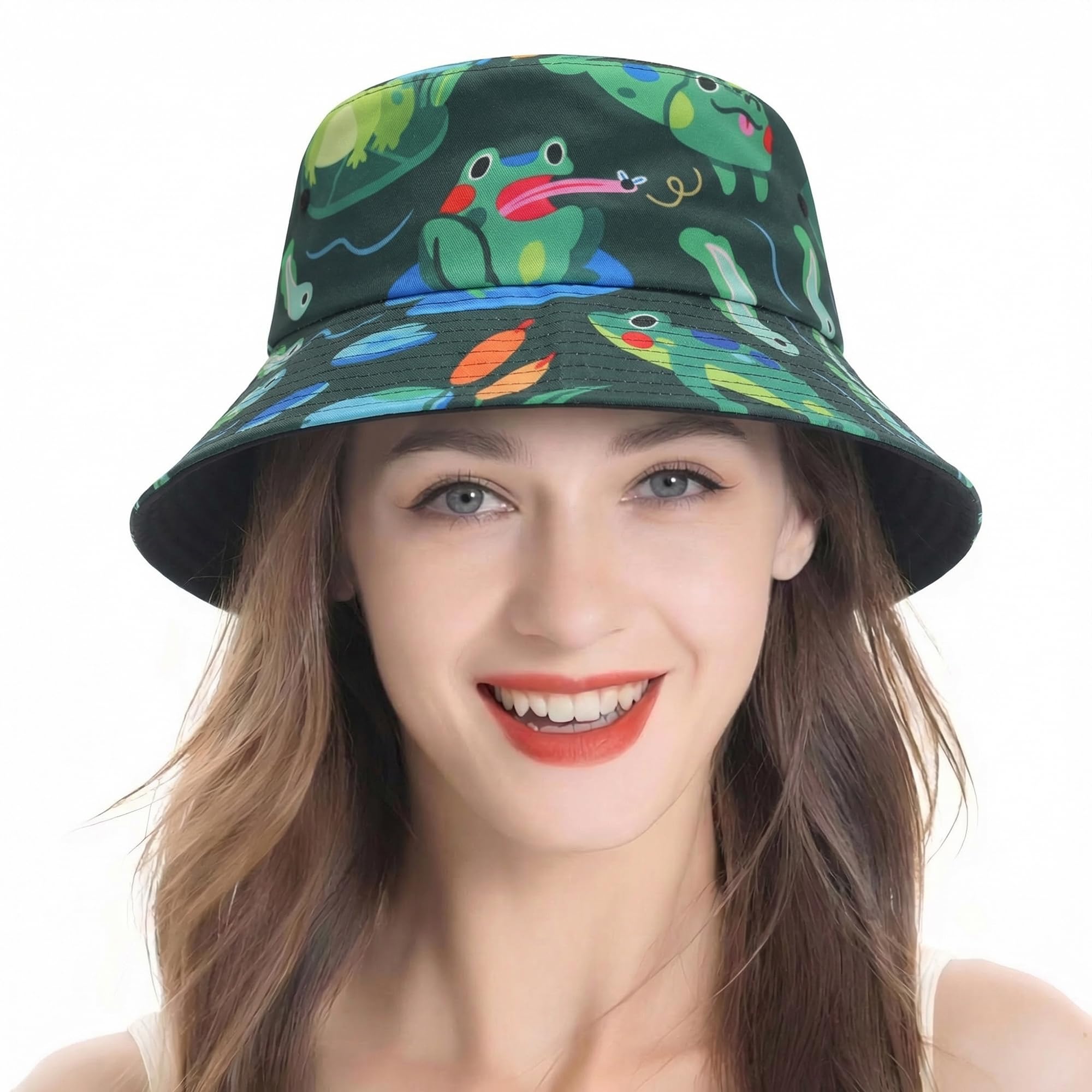 ZLYC Femmes Hommes Chapeau Bob Été Chapeau de Pêcheur