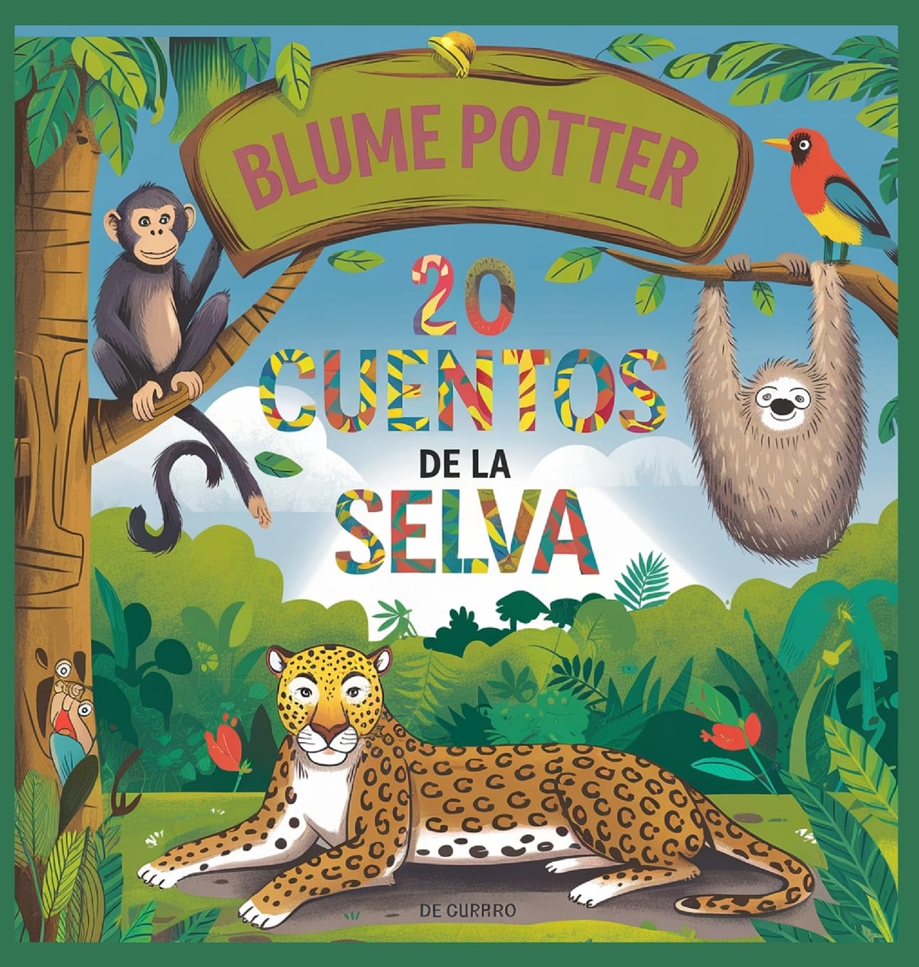 20 Cuentos Para Dormir De Jungle Safari: 4 (Cuentos Para Dormir Para Niños de 3 A 8 Años Serie 3)