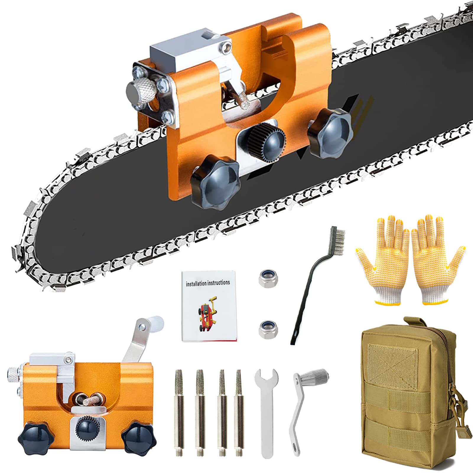 Nziqaz Chainsaw Sharpening Jig Kit 