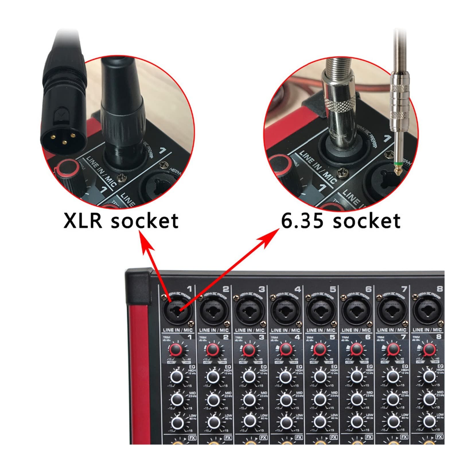 S8 8チャンネル XLRオーディオインターフェース S8 8チャンネル XLR