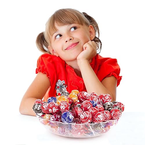 Miniatura 5 de Tootsie Roll Pops, LolliPop favorito de Estados Unidos con sabor a frutas surtidas con centro de chocolate, perfecto para el día de San Valentín,