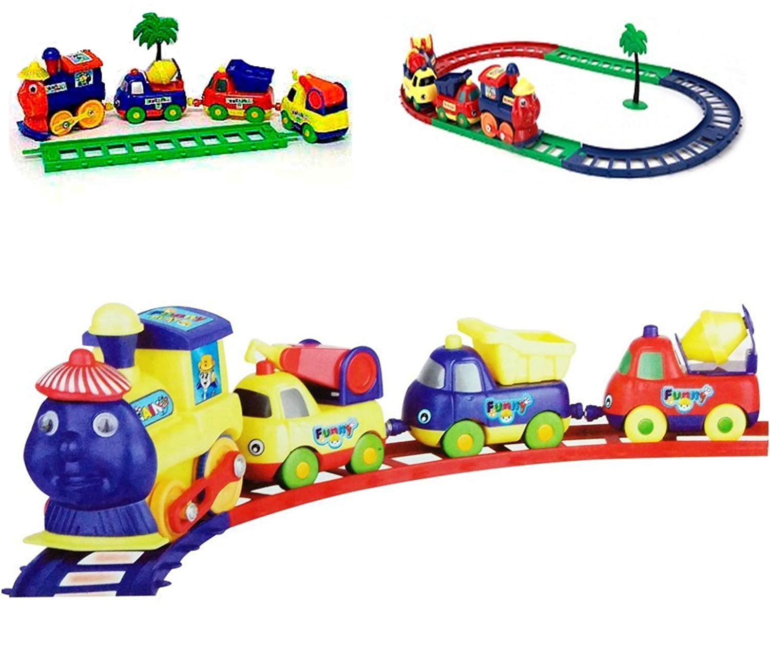 Buy DIPDEY™ Battery Operated Cartoon Series Play Train Toy for Kids