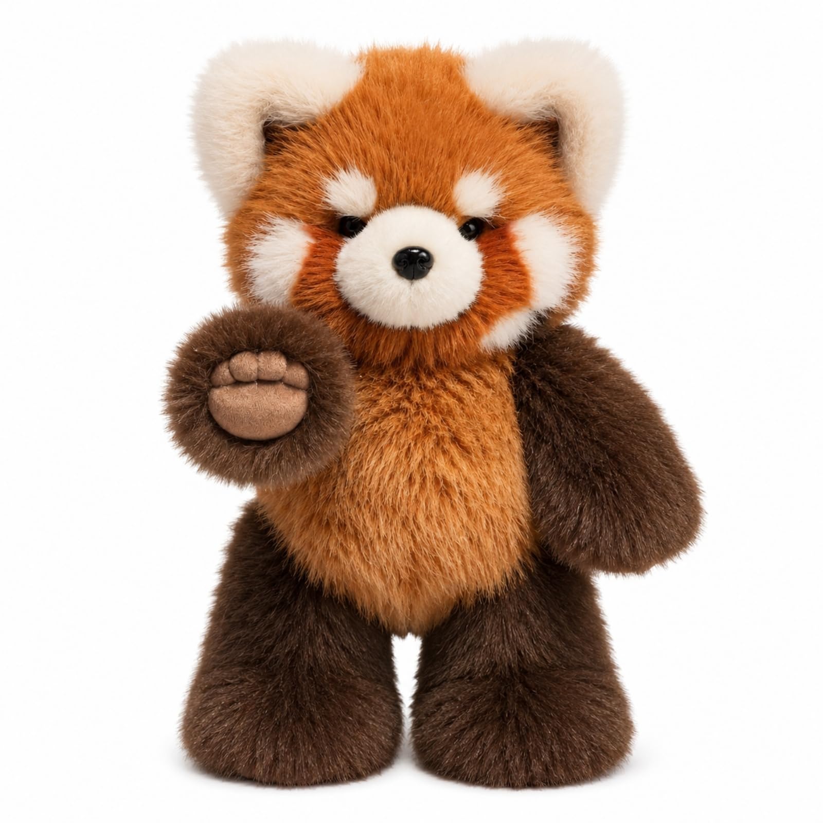 Running Plushies Red Panda & Highland Cow - 17.7" Running Stuffed Animals with Moving Legs, Interactive Moving Plush Toys for Stress Relief for Kids Adults, Christmas Birthday (Panda)