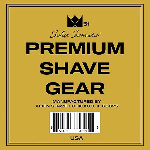 Miniatura 9 de Jabón de afeitar prémium para hombres. Alimentado con aceite de coco, manteca de karité y leche de cabra. 3.6 onzas (paquete de 1) (bárbaro)