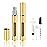 Kewjug 2 Pack Refillable Mini Perfume Atomizer BottlePortable Separate BottlesTravel and Outings Spray Boxes Dispensers 5ml/0.2oz (Golden)