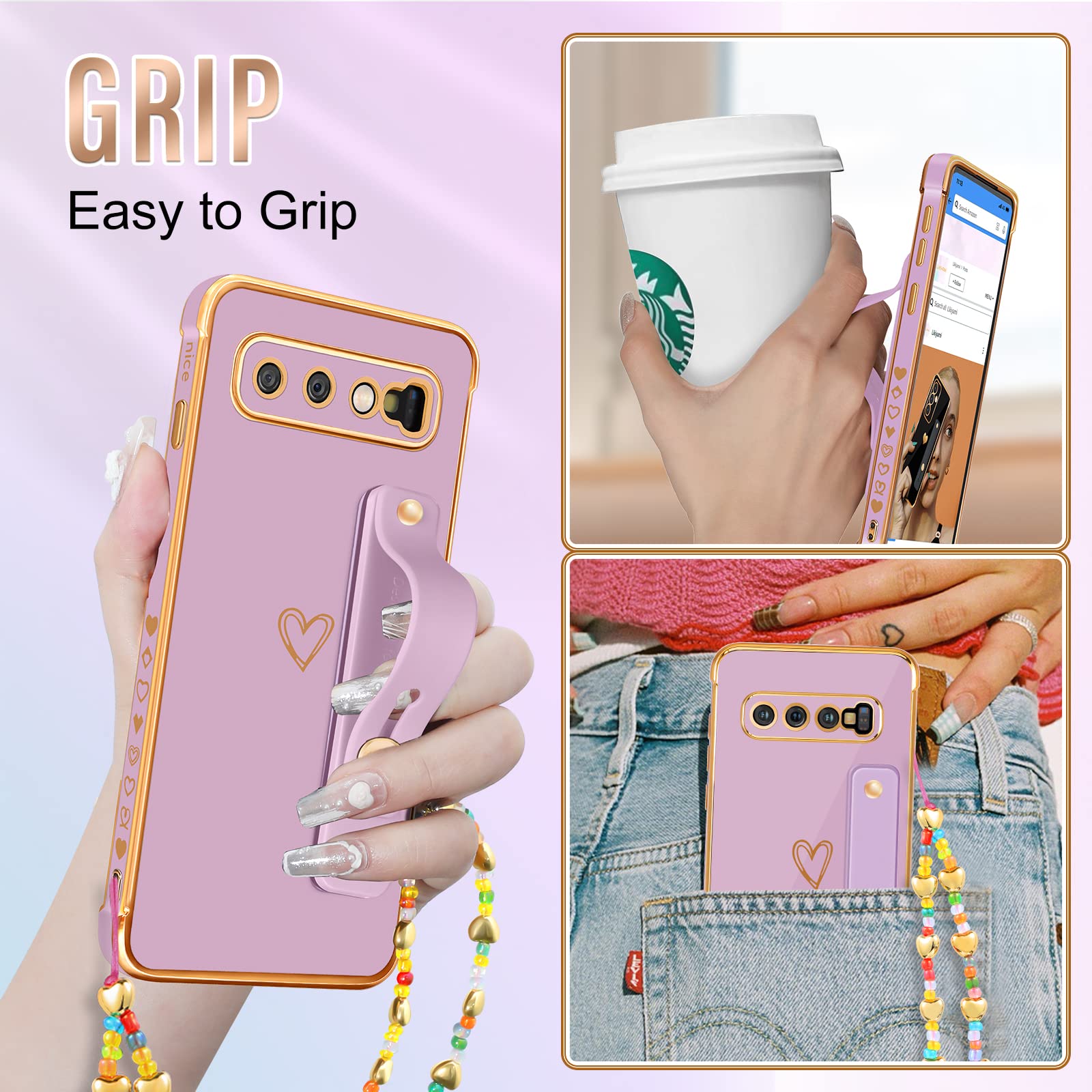 For Girls Cute Samsung Galaxy S10 Case For Samsung Galaxy S10 S10E S 10  Plus Phone