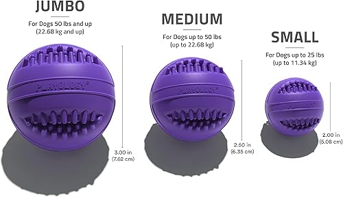 Miniatura 5 de Playology Silver - Juguete dental masticable para perros, diseño para perros mayores de raza mediana (15 a 35 libras)  Aroma de salchicha de cerdo