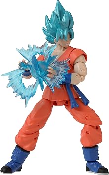 Dragon Stars Series - Dragon Ball Super - Super Saiyan Blue Goku Vs Golden Frieza, 6.5 Action Figure Battle Pack | Dragonball Super 6 Inch Action Figure Dragon Stars 2-Pack - Golden Frieza vs Super Saiyan Blue Goku