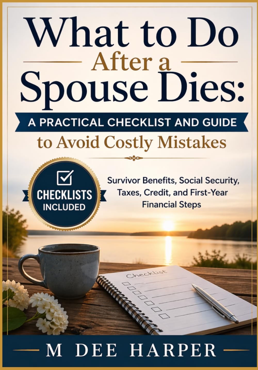 What to Do After a Spouse Dies: A Practical Checklist and Guide to Avoid Costly Mistakes: Including Survivor Benefits, Social Security Timing, Tax ... and Financial Steps for the First Year
