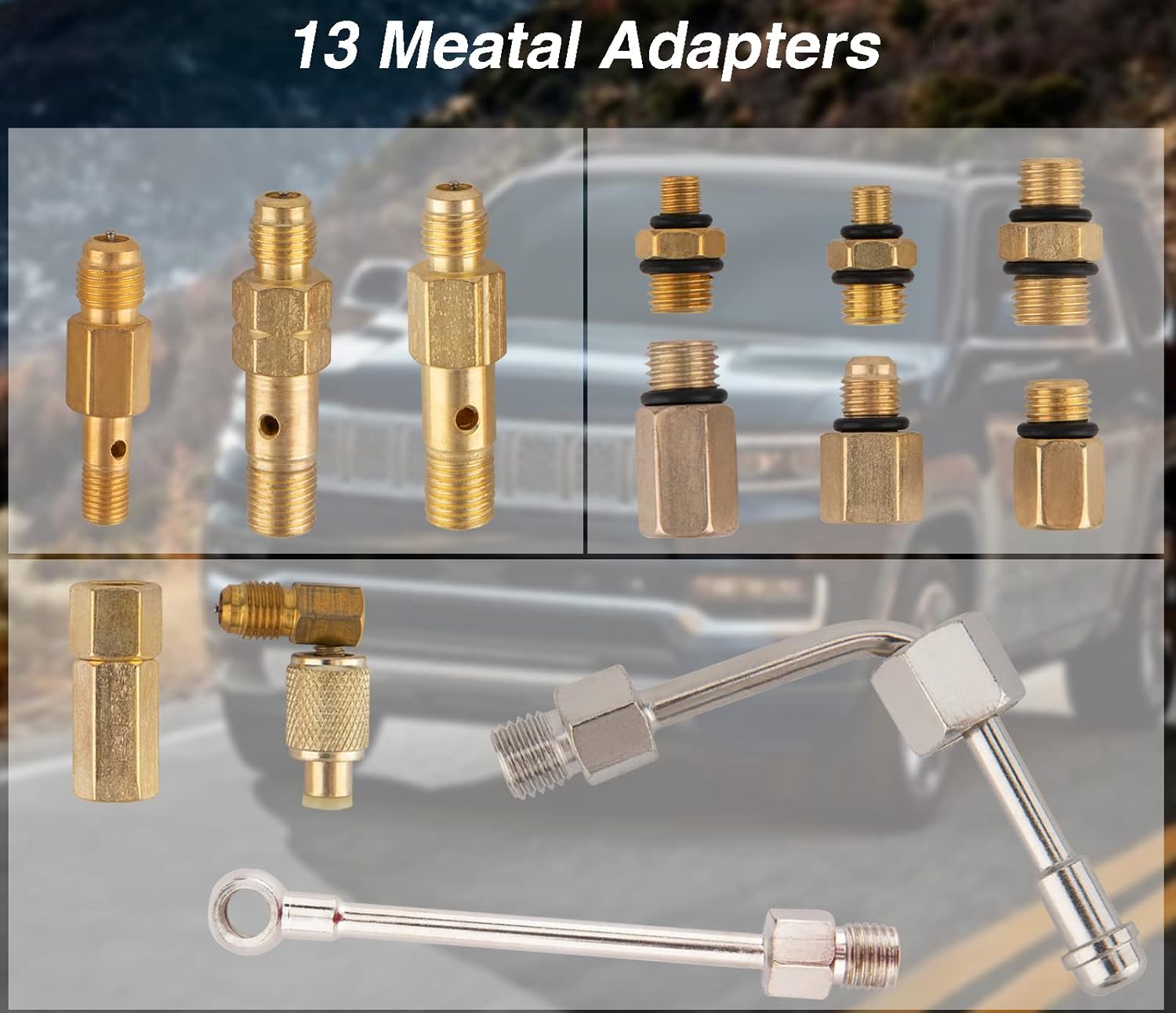 Fuel Pressure Test Kit (0-140Psi), Fuel Injection Pump Pressure Tester Gauge Kit for Auto Truck Car Motorcycle (Not for Diesel Vehicles) TU-114 Fuel Pressure Tester Kit, Fuel Pressure Gauge Kit : Automotive