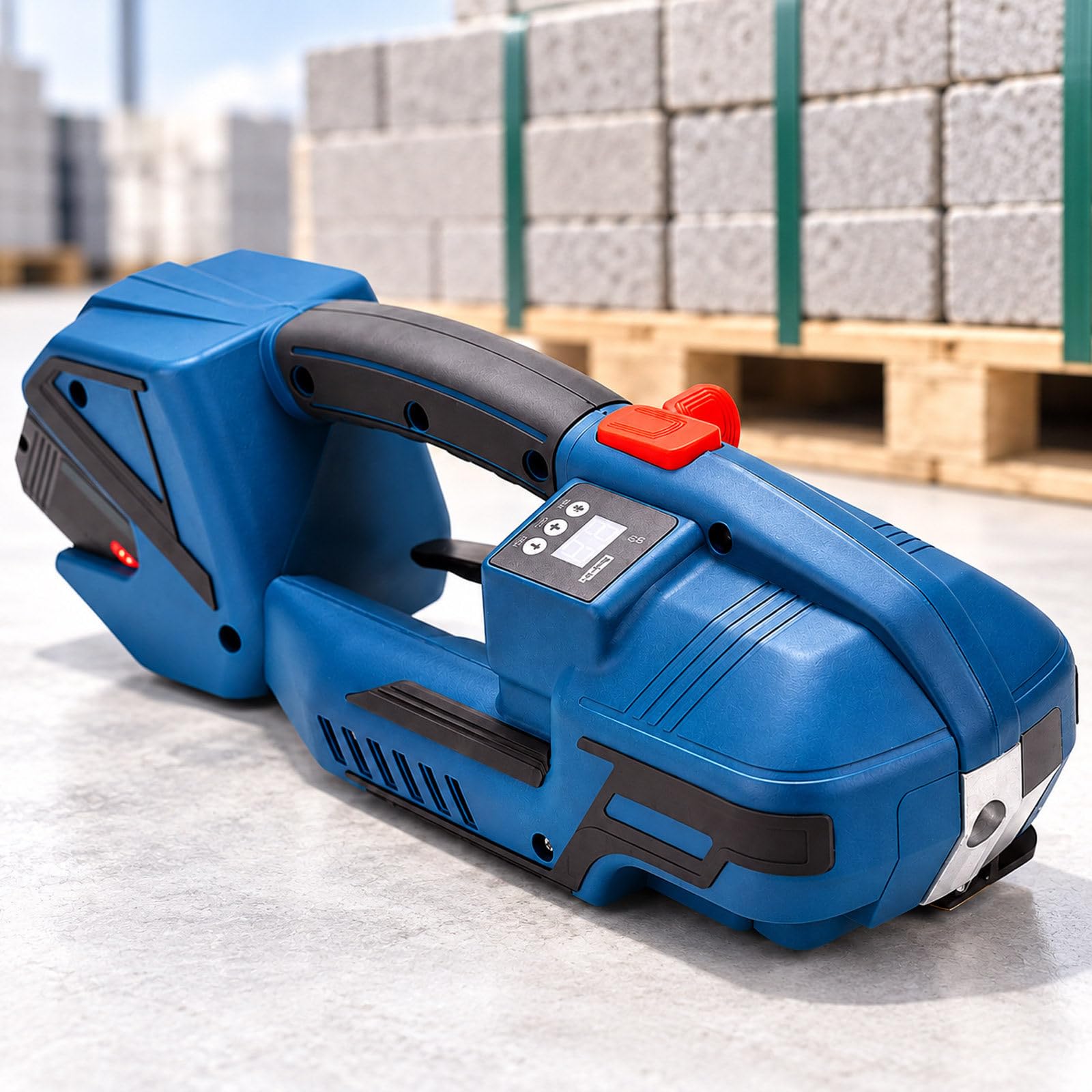 Reggiatrice per Pallet, Macchina a Batteria per Reggia PP/Pet