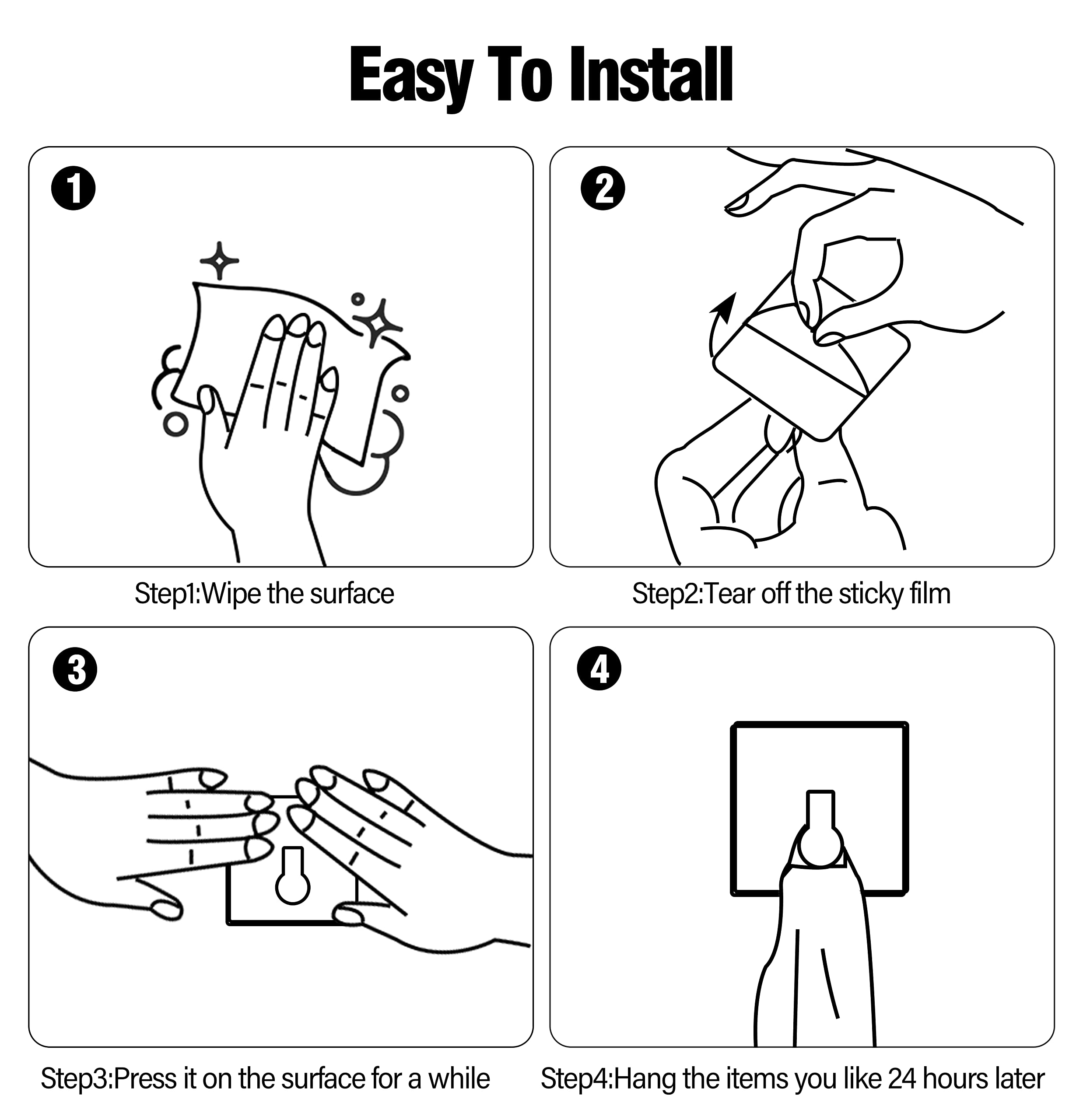 Ganchos adhesivos para colgar toallas, ganchos adhesivos sin taladro, ganchos de toalla para baño, cocina, ducha, pared, impermeable, para colgar ropa, bata