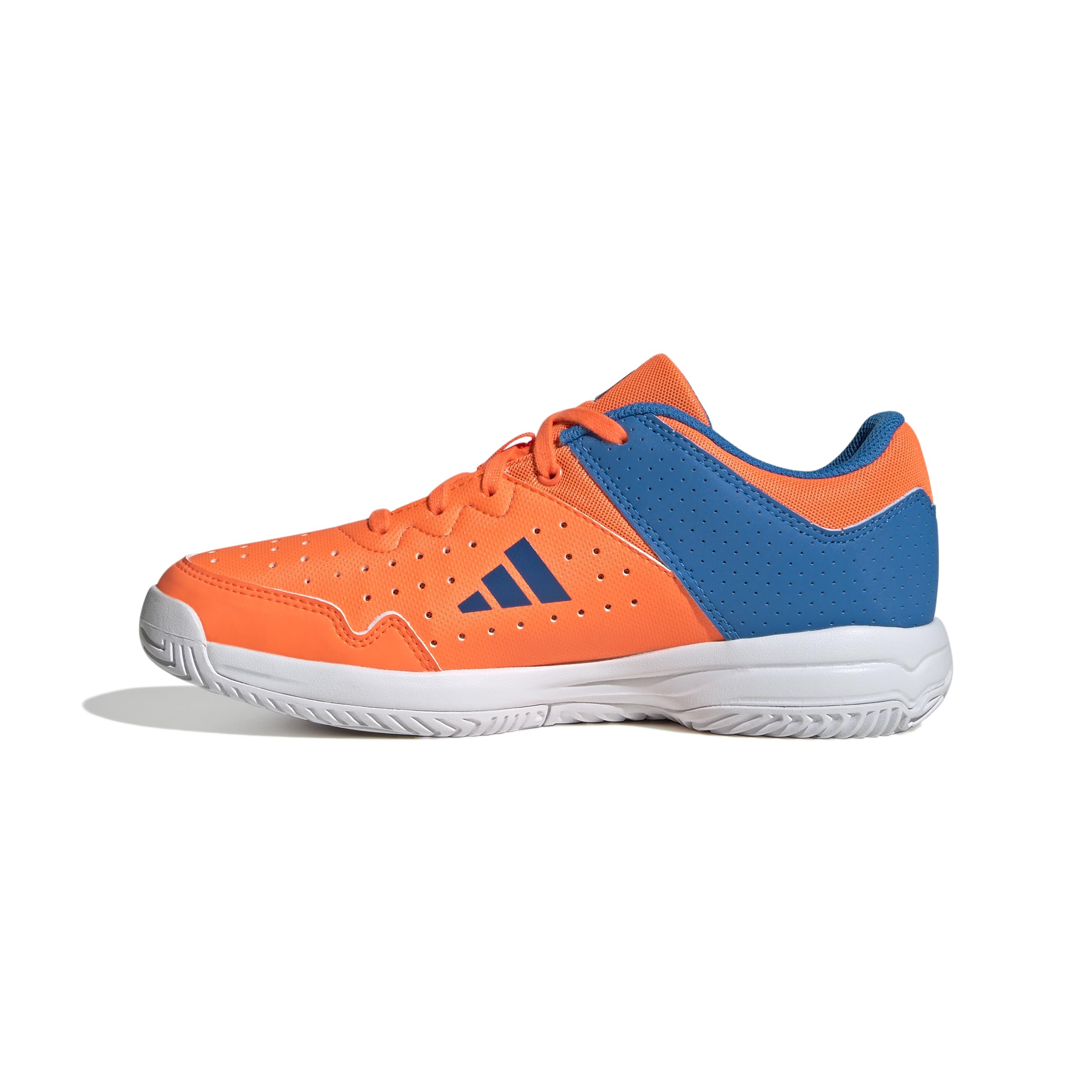 Adidas Mixte Enfant Court Stabil Shoes, Cloud White/​Cloud White/​Cloud White, 38 EU