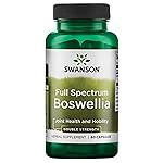 Swanson Double Strength Boswellia - Ayurvedic Herb for Joint Flexibility & Mobility Support - Boswellia Serrata Resin - (60 Capsules, 800mg Each)