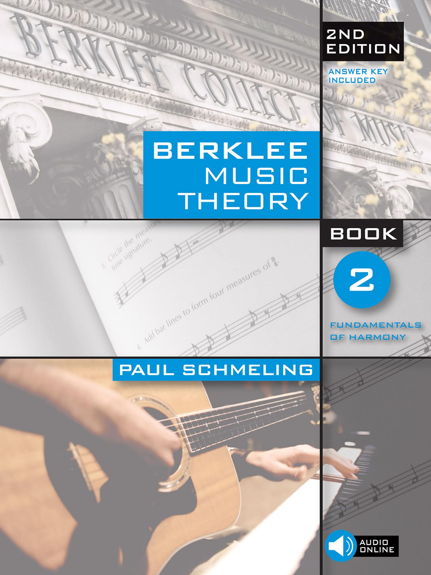 BERKLEE MUSIC THEORY BOOK 2 – 2ND EDITION Book and Audio Online Berklee Press Pu