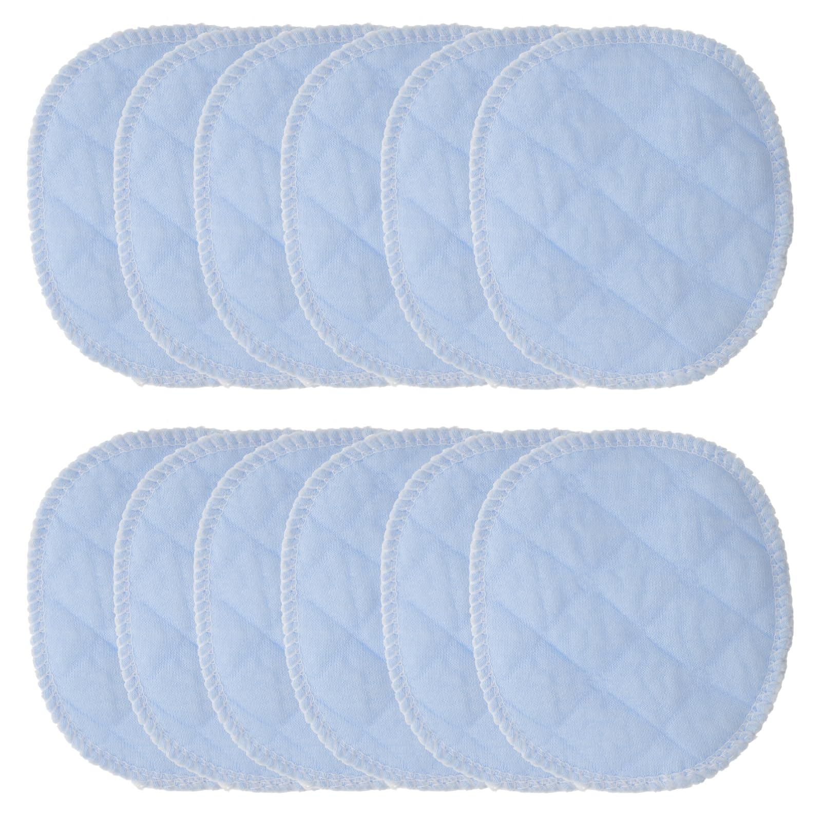 BESTonZON 30pcs Reusable Nursing Pads Breathable Breastfeeding Pads Water Absorbent Feeding Pads for Comfortable Wear