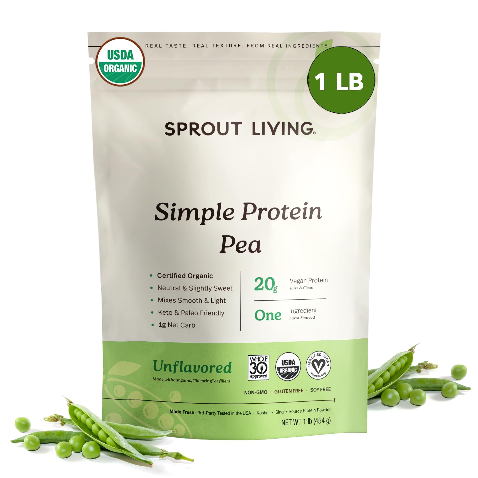 Sprout Living Organic Pea Protein