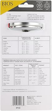 BIOS Professional Candy Thermometer, Gray