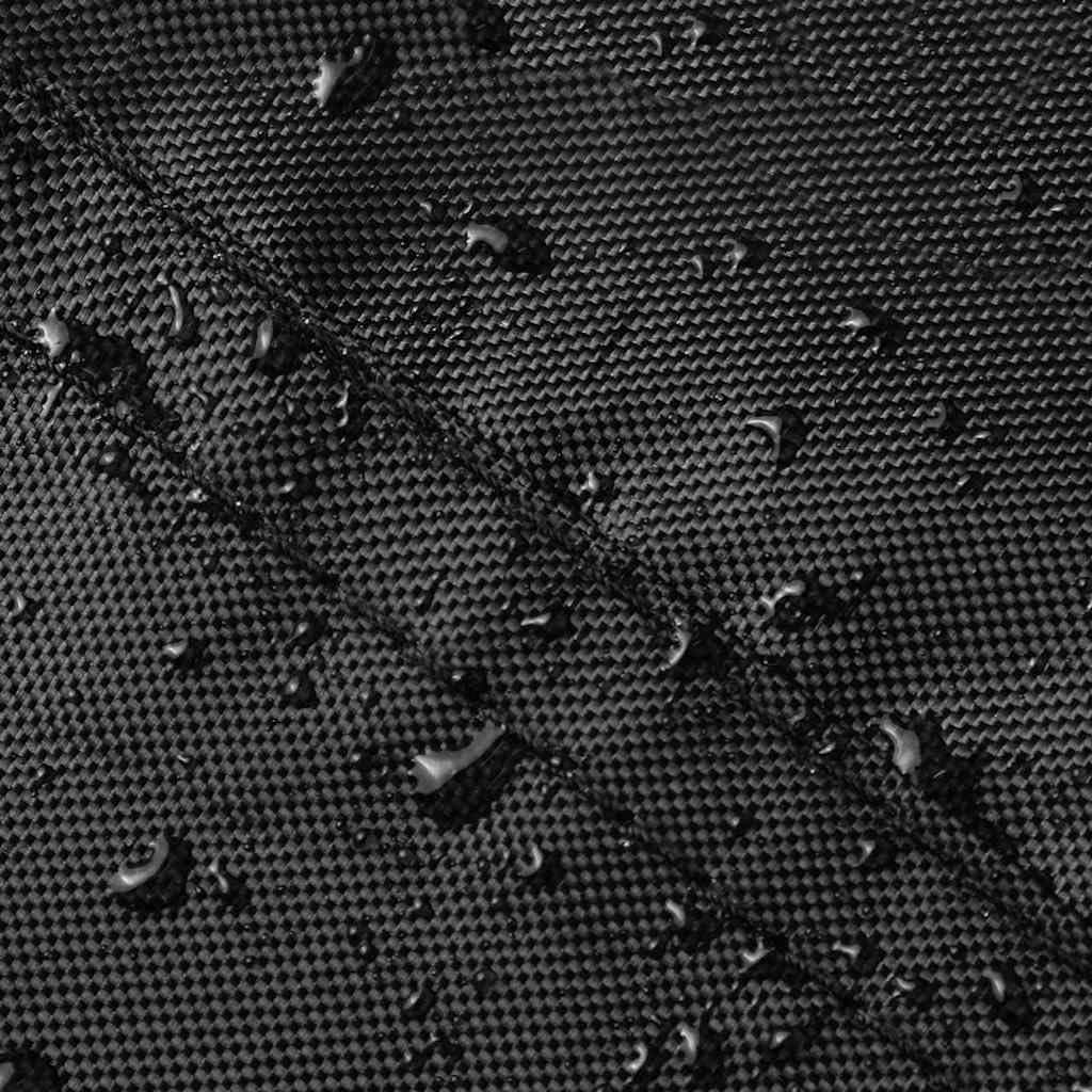 vidaXL Housse de Table de Pingpong Uni Noir 165 x 70 x 185 cm Tissu, Housses Modernes, irrégulières en Tissu étanche pour Tables, Jeux, Meubles de Jardin et terrasses