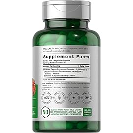 Horbach Berberine with Ceylon Cinnamon | 2000mg | 120 Veggie Capsules | Vegetarian, Non-GMO & Gluten Free Supplement | Berberine Complex