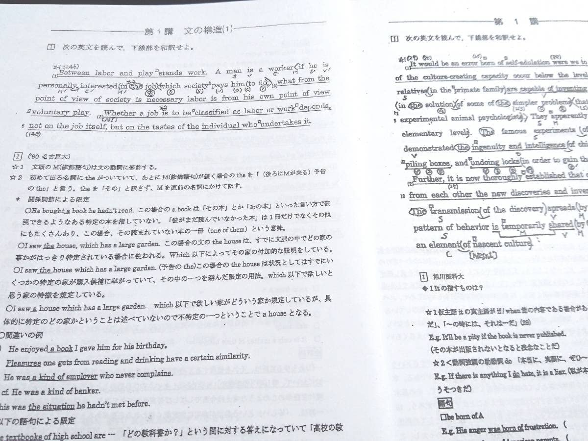 Amazon.co.jp: 河合塾 中尾悟先生 偶数年 英文解釈T英文読解演習T 基礎 