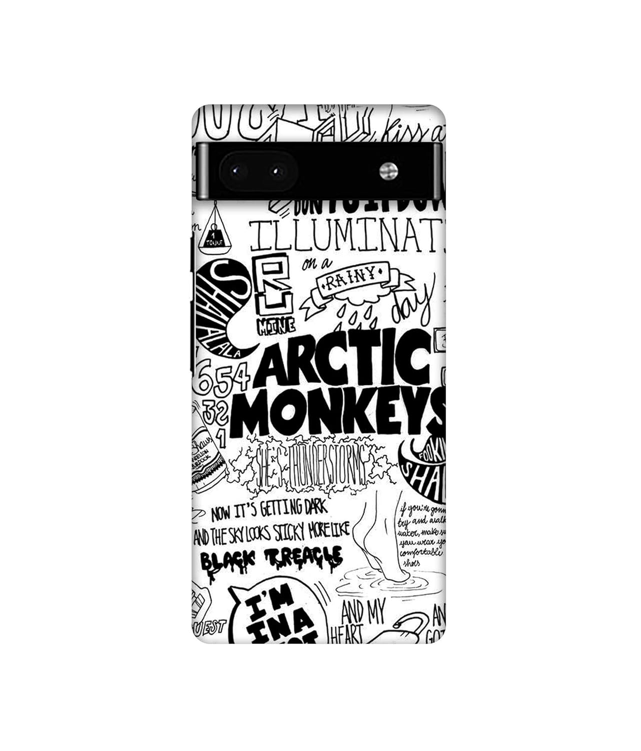 Casotec Basic Case for Google Pixel 6a 5G (Plastic_Multicolor) Amazon