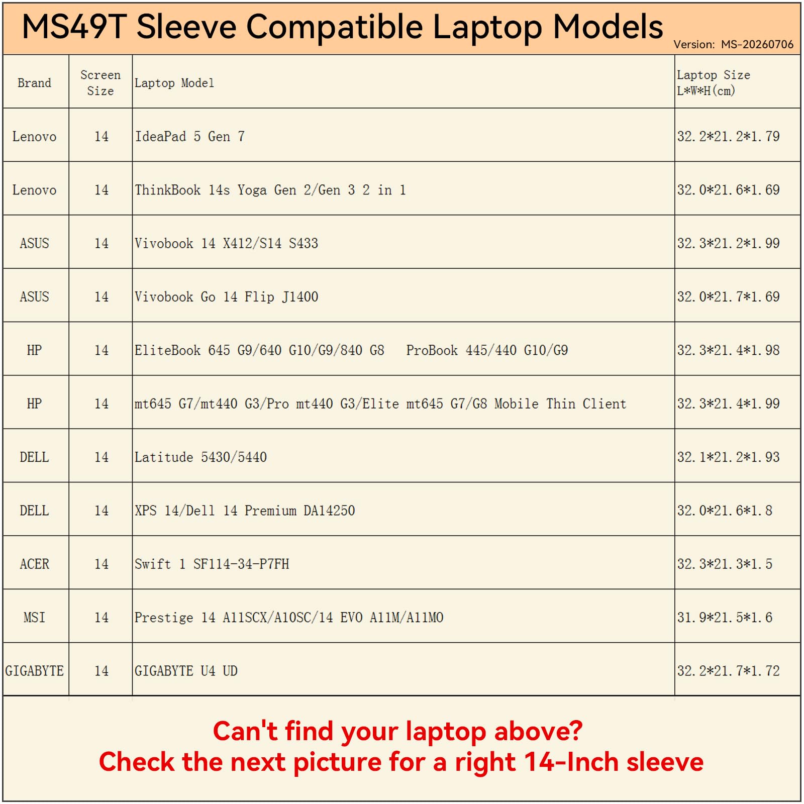 Smatree MS49TW - Custodia protettiva rigida per laptop da 14", compatibile con Dell XPS 14/Latitude, Lenovo IdeaPad/ThinkBook, HP Elite/Elitebook/ProBook, ASUS Vivobook, MSI/ACER/GIGABYTE, bianco