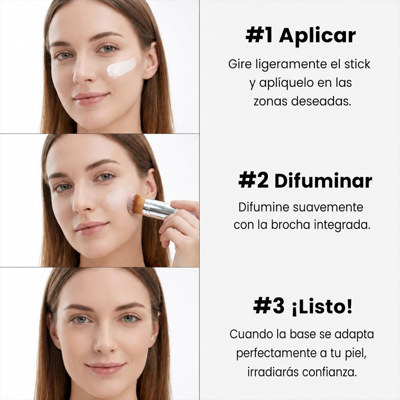 Elyra Beauty Base Maquillaje, Elyra Beauty Base Maquillaje, Una Barra De Maquillaje Que Devuelve El Brillo A Las Pieles Maduras, Con Un Brillo Natural Y Una Textura Ligera