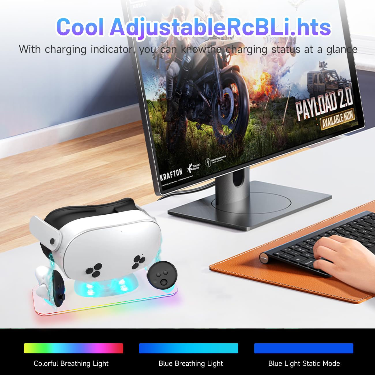 Amazon | Meta Quest 3S 対応 充電ドック 磁気 デザイン Quest 3S VR