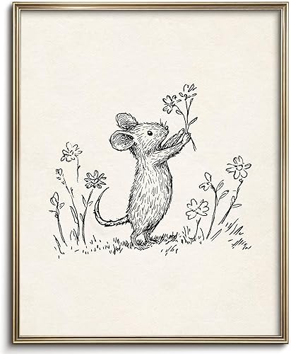 Miniatura 31 de Vodefoad Arte de pared vintage para árbol de Navidad, retro, neutro, antiguo, árbol de Navidad, pintura vintage de árbol de Navidad, impresión Árbol