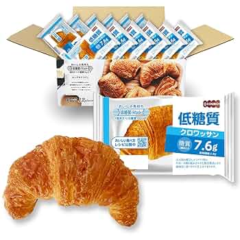Amazon | KOUBO 低糖質パン 低糖質クロワッサン 12個入 賞味期限
