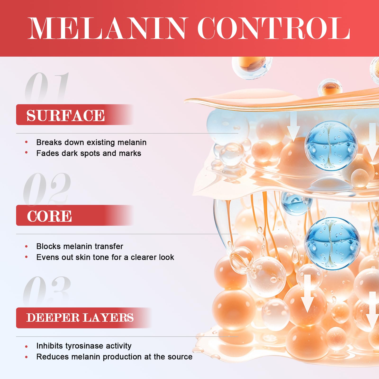 Crema Blanqueadora para Partes Íntimas y Cuerpo con Niacinamida y Colágeno, Crema Aclarante de Axilas, Entreperna, Codos y Rodillas, Hidratación Profunda y Corrección de Manchas Oscuras, 80g — view 5