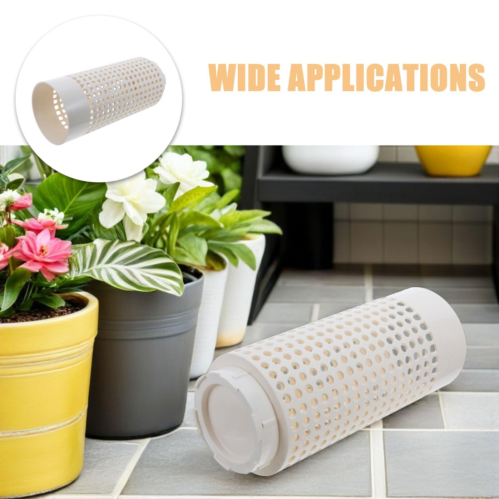 Gatuida Contenedores de Compostaje para Lombrices 2 Unidades, Caja de Compostaje para Restos de Cocina y Jardín, Plástico Sellado Resistente para Compostador Enterrado y Exterior,