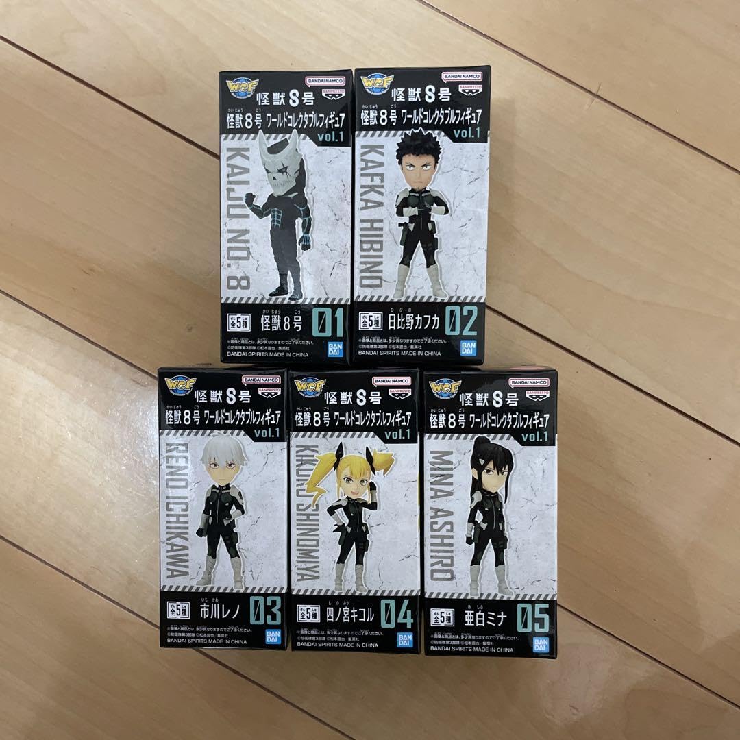 Amazon.co.jp: 怪獣8号 ワールドコレクタブルフィギュアvol.1 ワーコレ 