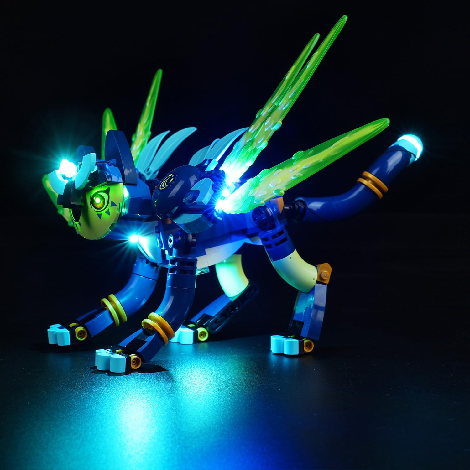 DALDED LED Lighting Kit for Lego DREAMZzz Zoey and Zian The Cat-Owl, LED Light Compatible with Lego 71476 Building Block Models (Not Include Set)