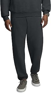 Fruit of the Loom Eversoft Fleece Elastic Bottom Sweatpants with Pockets, Relaxed Fit, Moisture Wicking, Breathable