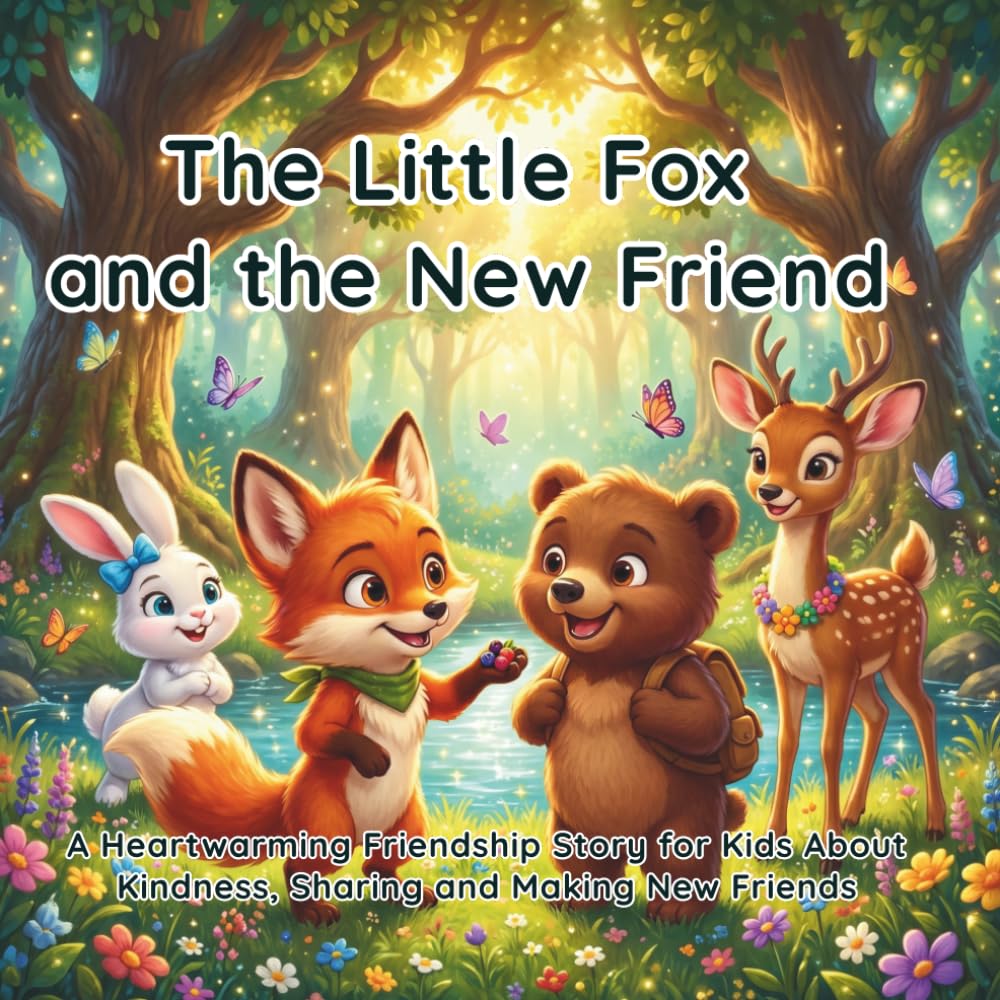 The Little Fox and the New Friend: A Heartwarming Friendship Story for Kids About Kindness, Sharing and Making New Friends